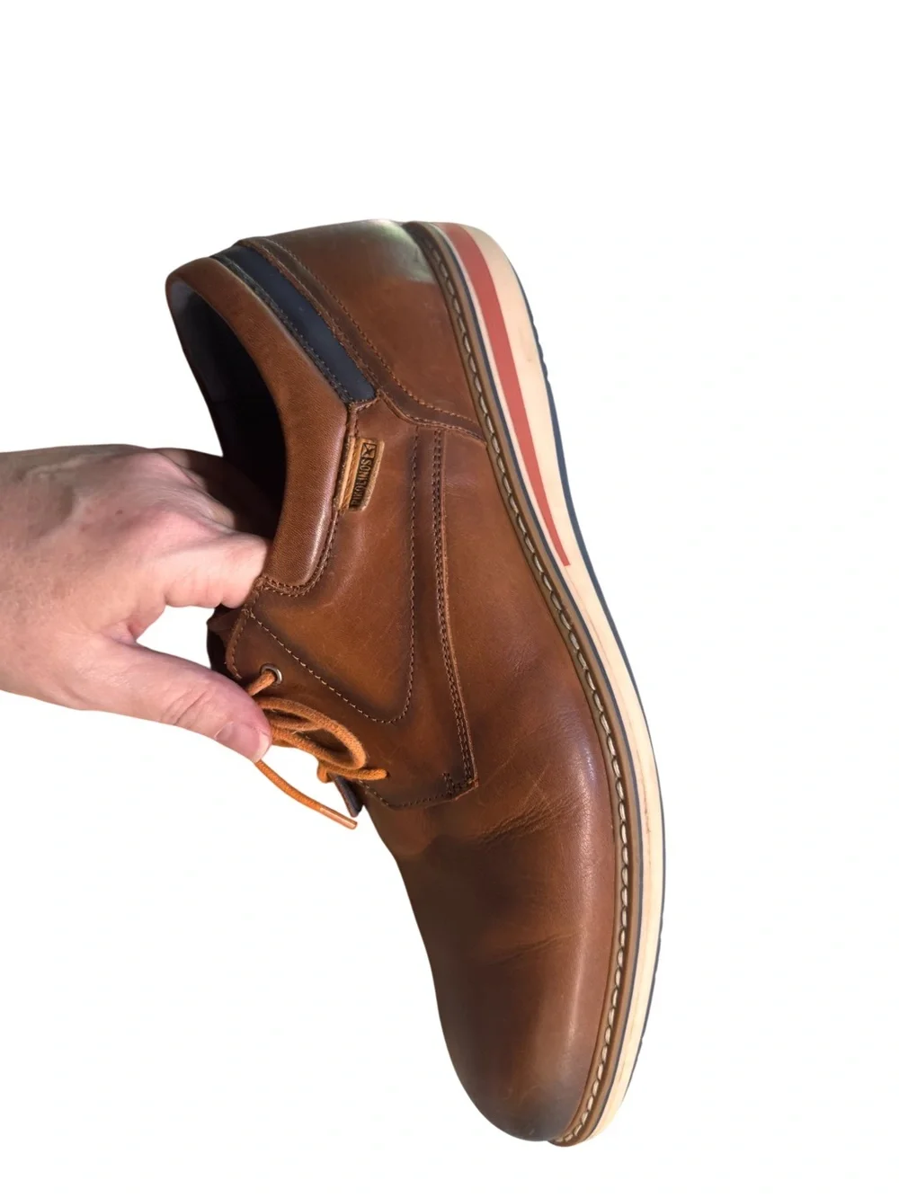 PIKOLINOS Avila M1T-4050 Men’s Leather Derby Oxford Shoes Cuero Brown